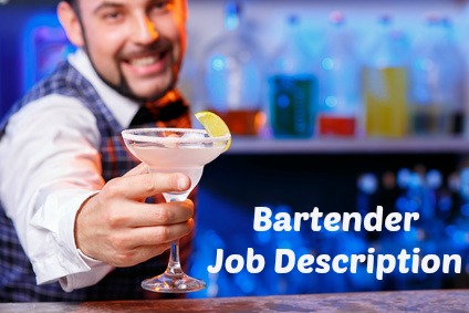 bartender job description